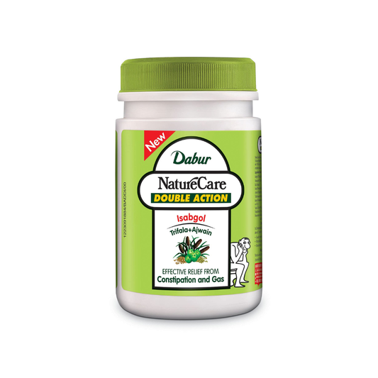 Dabur Double Action Isabgol 100 g – Constipation Relief with Ayurvedic Herbs