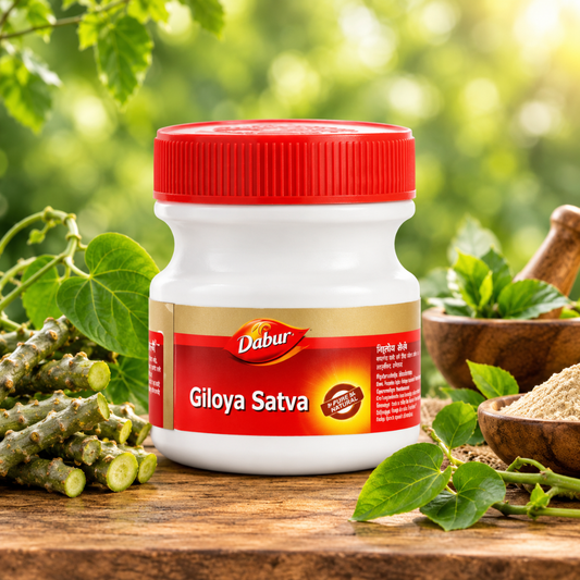 Dabur Giloy Satwa – Herbal Ayurvedic Tablets for Daily Wellness