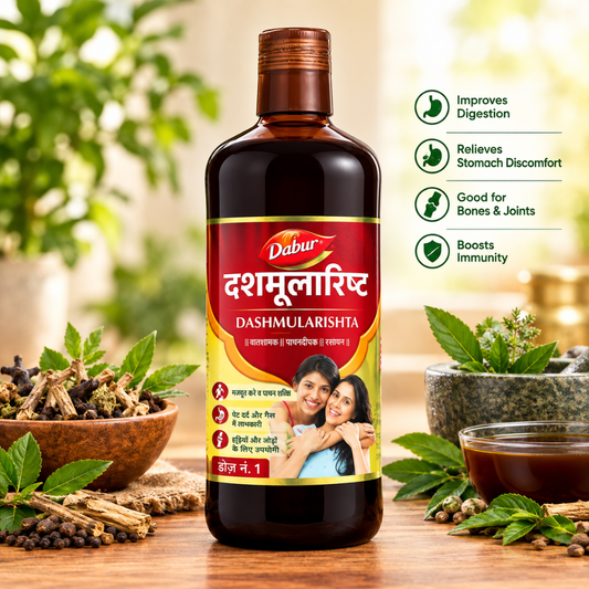 Dabur Dasamularishta – Restore Strength Naturally
