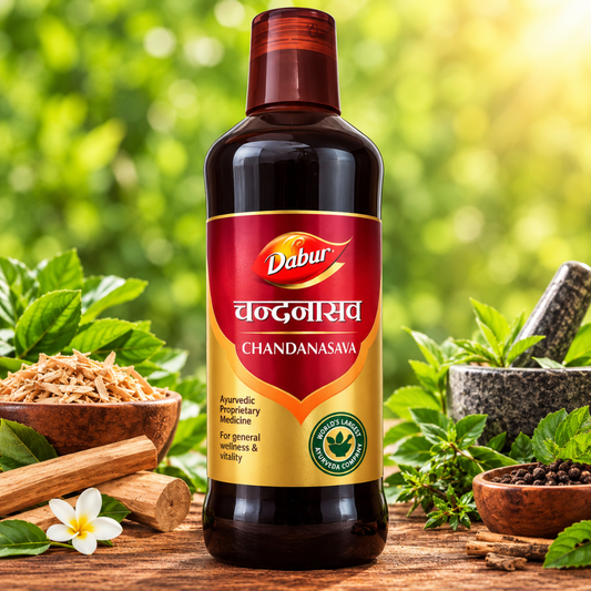 Dabur Chandanasava – Herbal Ayurvedic Syrup for Cooling & Digestion