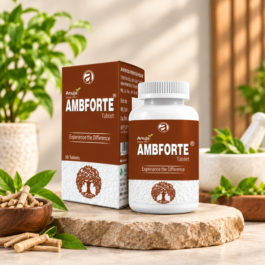 Anuja Ambforte Tablet – Male Reproductive & Sexual Wellness Support