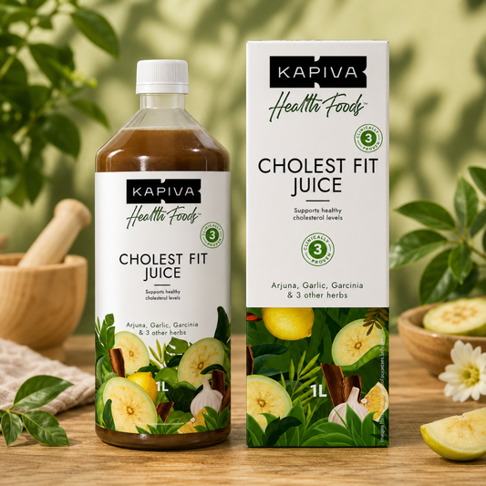 Kapiva Cholest Fit Juice – Ayurvedic Heart & Cholesterol Management
