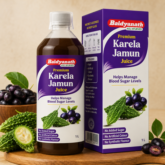 Baidyanath Karela Jamun Juice – Premium Ayurvedic Juice