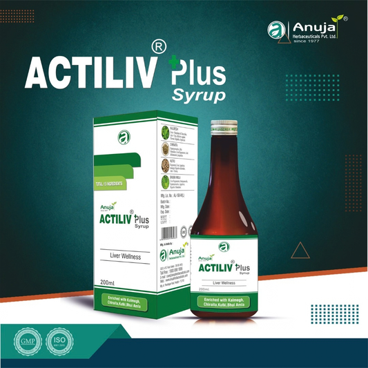Anuja Actiliv Plus Syrup - Liver & Digestive Wellness