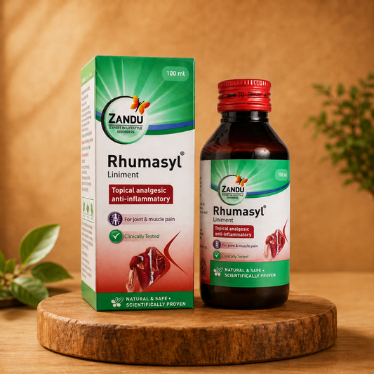Zandu Rhumasyl Liniment - Topical Analgesic & Anti -Inflammatory for Joint & Muscle Pain