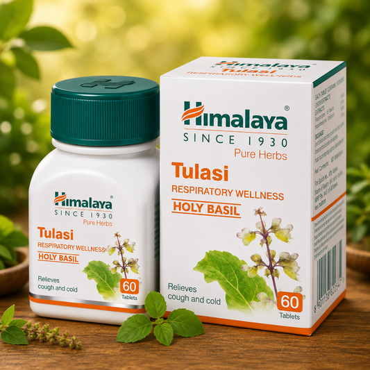 Himalaya Tulasi 60 Tablets – Natural Immunity & Respiratory Support