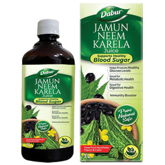 Dabur Jamun Neem Karela Juice | Natural Ayurvedic Juice for Overall Health