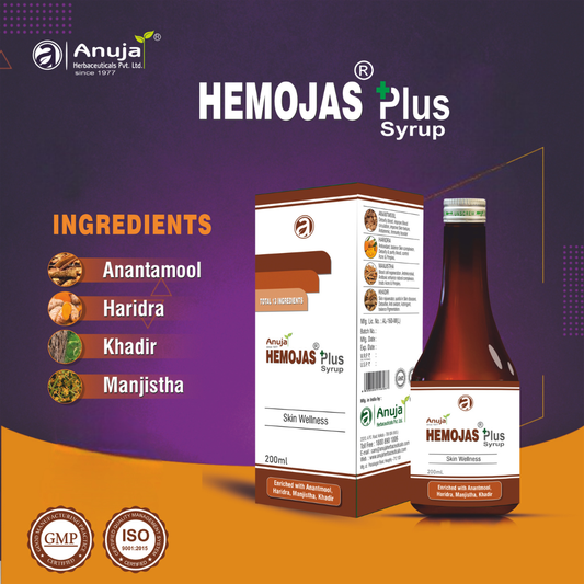 Anuja Hemojas Plus Syrup (200ml) - Respiratory Wellness