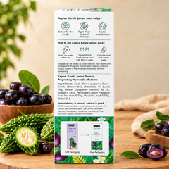 Kapiva Karela Jamun Juice | Ayurvedic Bitter Gourd & Jamun Blend