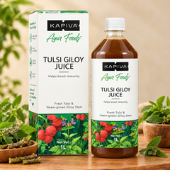Kapiva Tulsi Giloy Juice | Ayurvedic Herbal Juice for Immunity