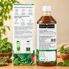 Kapiva Tulsi Giloy Juice | Ayurvedic Herbal Juice for Immunity