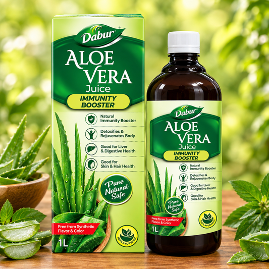 Dabur Aloe Vera Juice - Natural Detox & Digestive Support