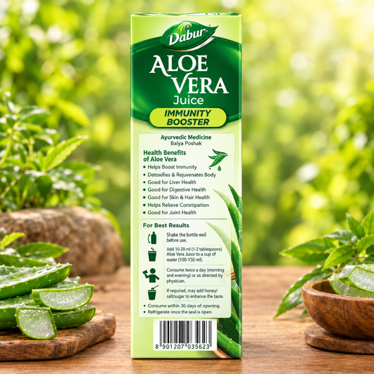 Dabur Aloe Vera Juice - Natural Detox & Digestive Support