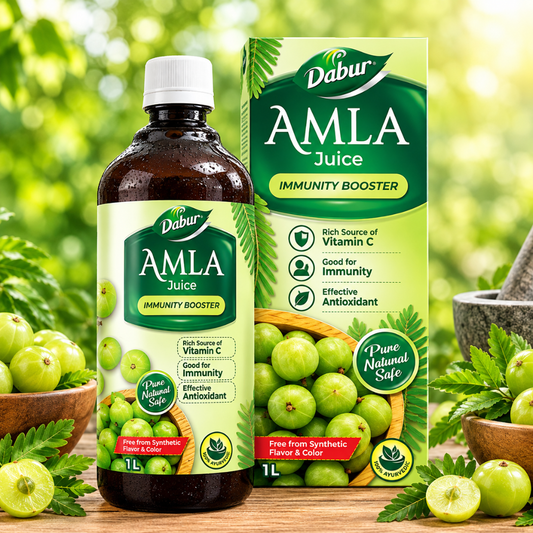 Dabur Amla Juice – Ayurvedic Juice for Immunity, Hair & Skin Health