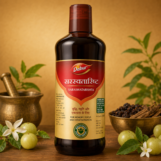 Dabur Saraswatarishta - Natural Support for Memory & Focus