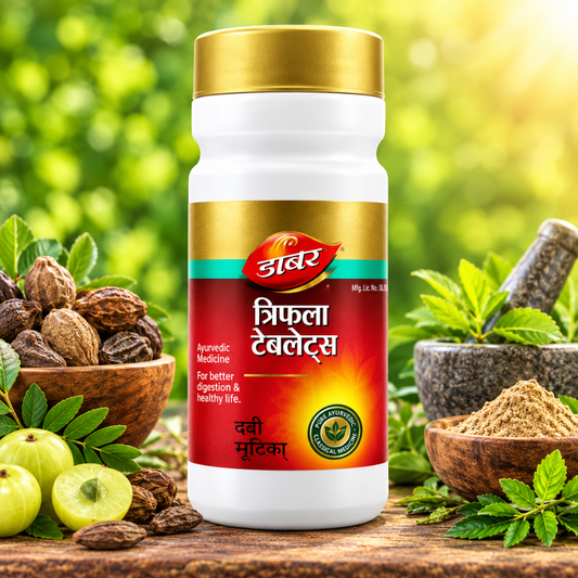 Dabur Triphala Tablets –  Supports Healthy Digestion & Detox