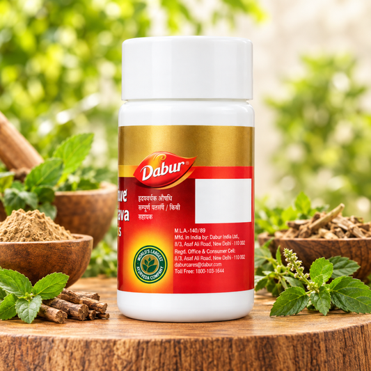 Dabur Hridayarnava Ras Tablets - Ayurvedic Cardiovascular Support