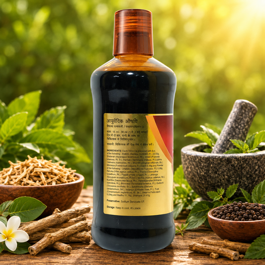 Dabur Chandanasava – Herbal Ayurvedic Syrup for Cooling & Digestion