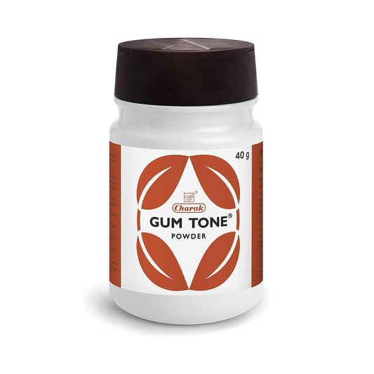 Charak Gum Tone 40 g – Natural Tooth & Gum Powder for Strong, Healthy Gums