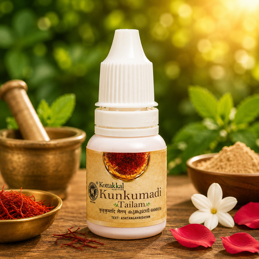 Kottakkal Kunkumadi Tailam - Ayurvedic Facial Oil for Skin Care