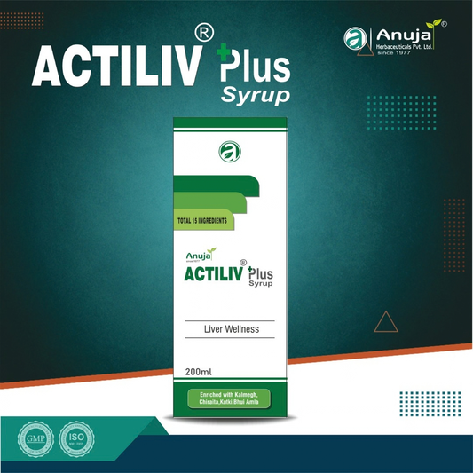 Anuja Actiliv Plus Syrup - Liver & Digestive Wellness