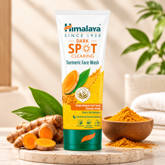 Himalaya Dark Spot Turmeric Face Wash – Boosts Radiance