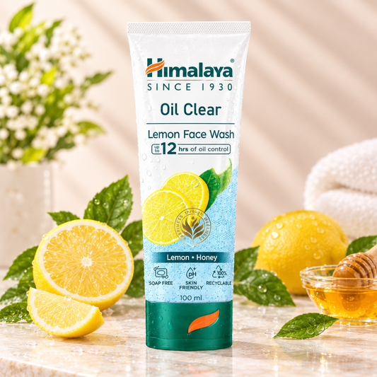 Himalaya Oil Clear Lemon Face Wash - For Oil-Free Skin