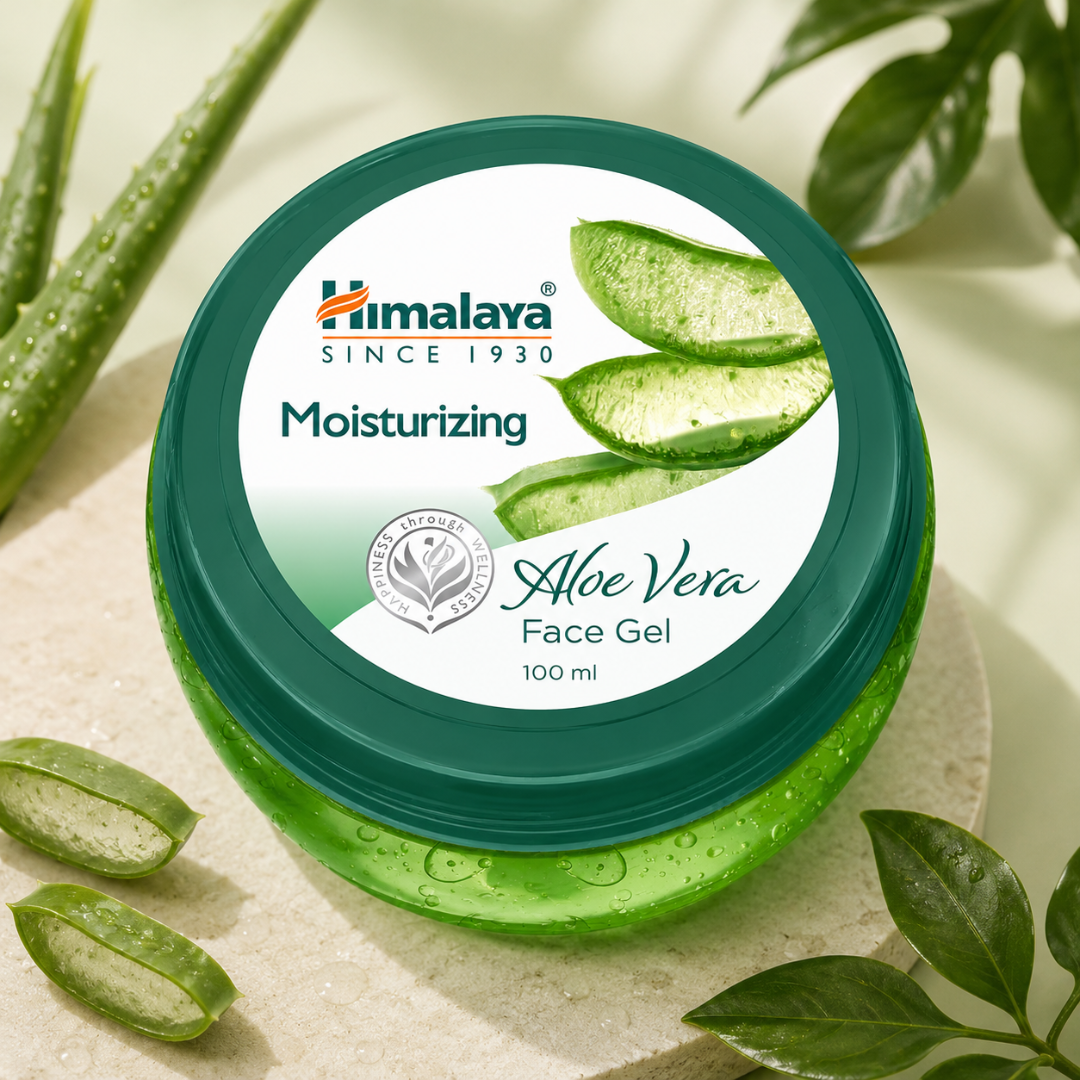 Himalaya Moisturizing Aloe Vera Face Gel - Hydrating & Soothing Care