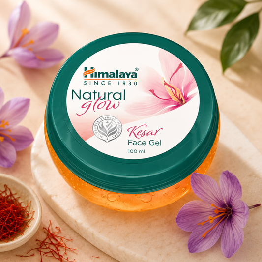 Himalaya Natural Glow Kesar Face Gel - Hydrate, Refresh & Glow