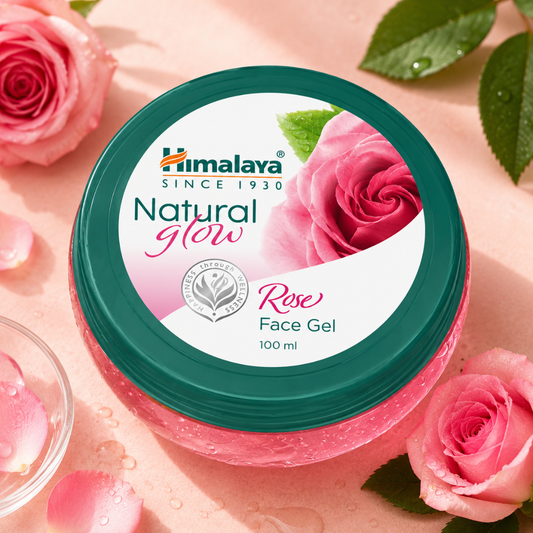 Himalaya Natural Glow Rose Face Gel - Revitalizes Dull Skin