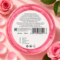Himalaya Natural Glow Rose Face Gel - Revitalizes Dull Skin