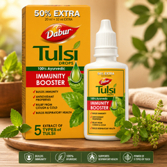 Dabur Tulsi Drop 30ml – Herbal Tulsi Drops for Daily Wellness