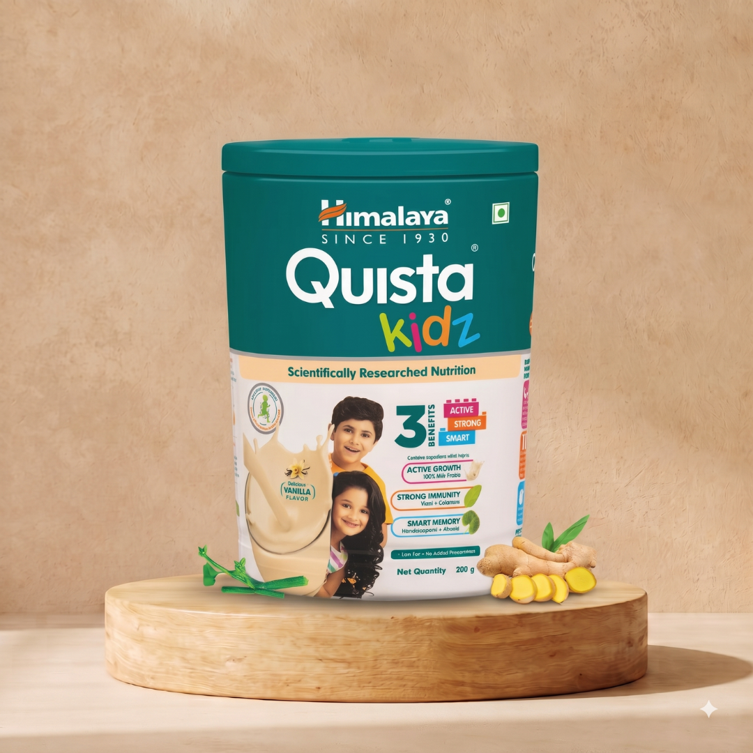 Himalaya Quista Kidz Powder - Vanilla Flavour 200gm