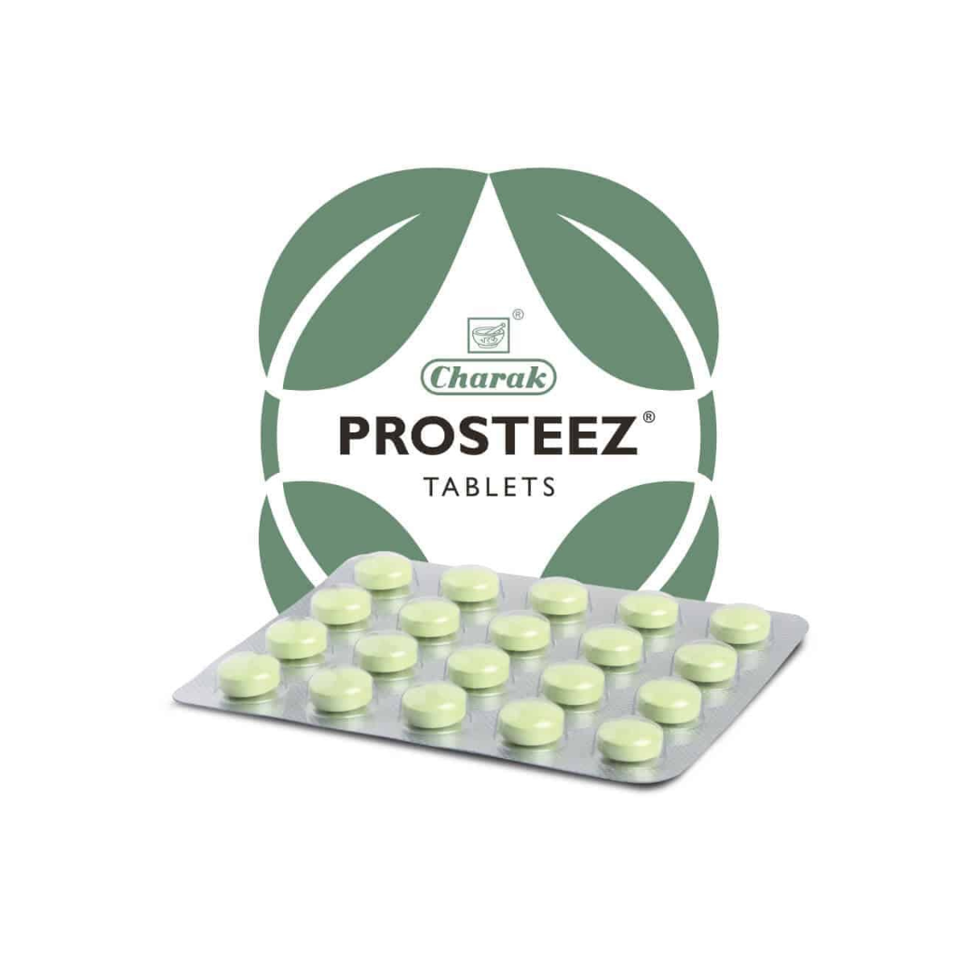 Charak Prosteez Tablets – Ayurvedic Support for Prostate Health & Urinary Wellness