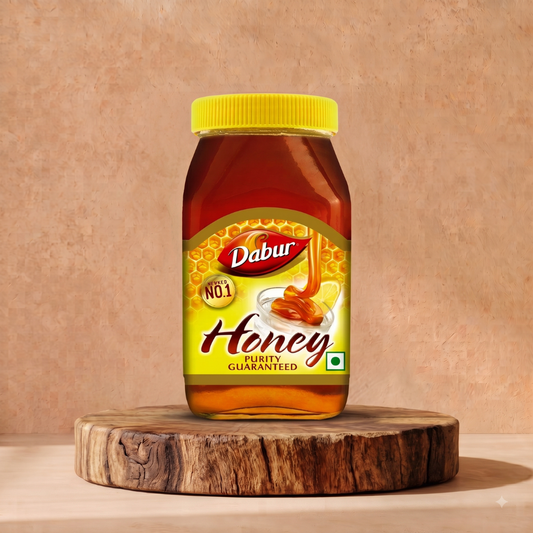 Dabur Honey - The Daily Wellness in Every Drop with Pure Energy & Taste