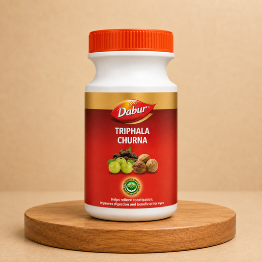 Dabur Triphala Churna – Natural Digestive Cleanser & Constipation Relief | Ayurvedic Herbal Powder