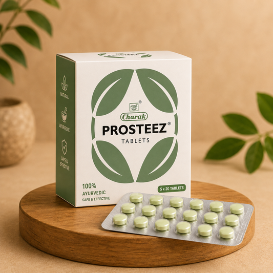 Charak Prosteez Tablet – For Prostate Health & Urinary Wellness
