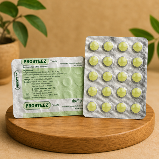 Charak Prosteez Tablet – For Prostate Health & Urinary Wellness