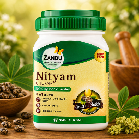 Zandu Nityam Churna - Digestive & Constipation Relief Powder