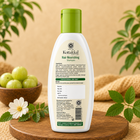 Kottakkal Hair Nourishing Shampoo – Gentle Cleansing & Nourishing Care
