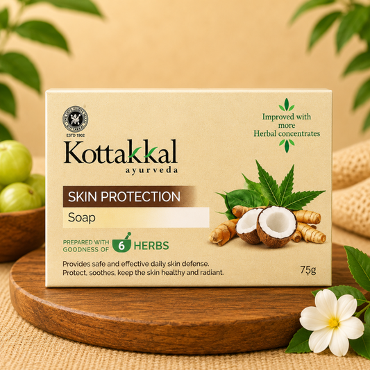 Kottakkal Skin Protection Soap – Gentle Cleansing & Daily Skin Care