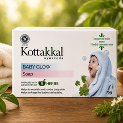 Kottakkal Baby Glow Soap – Gentle Care for Soft & Delicate Baby Skin