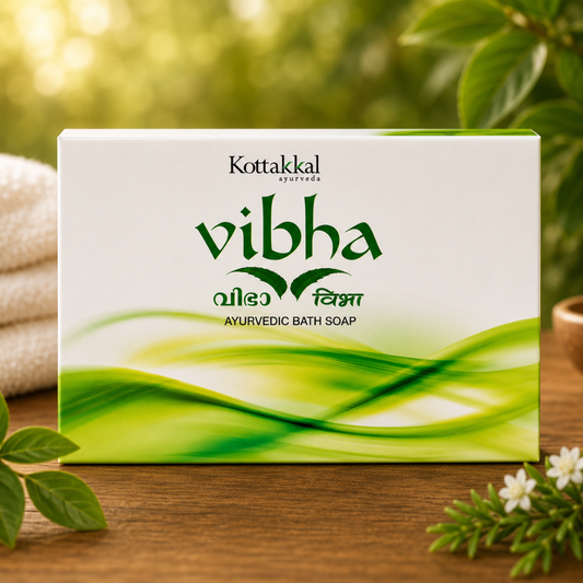 Kottakkal Vibha Soap – Gentle Cleansing for Fresh & Clean Skin