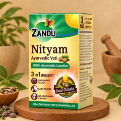 Zandu Nityam Vati Ayurvedic Tablet - Ayurvedic Laxative