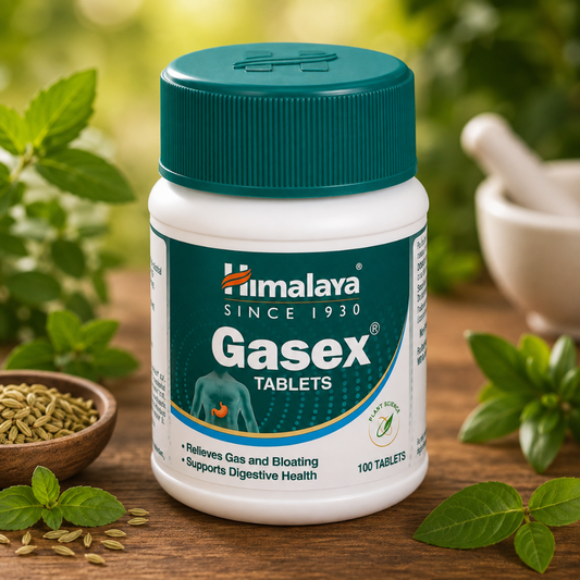 Himalaya Gasex Tablet - Ayurvedic Digestive Support Tablets