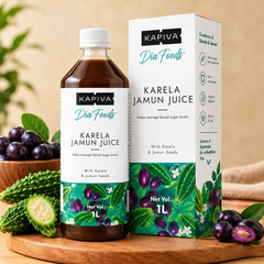 Kapiva Karela Jamun Juice | Ayurvedic Bitter Gourd & Jamun Blend