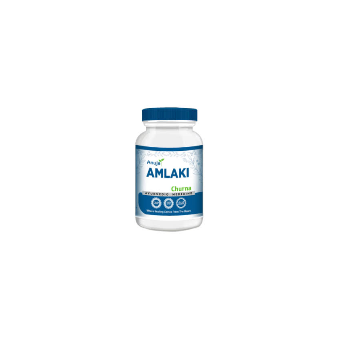 Anuja Amlaki Churna 100g - Natural Indian Gooseberry (Amla) for Overall Wellness