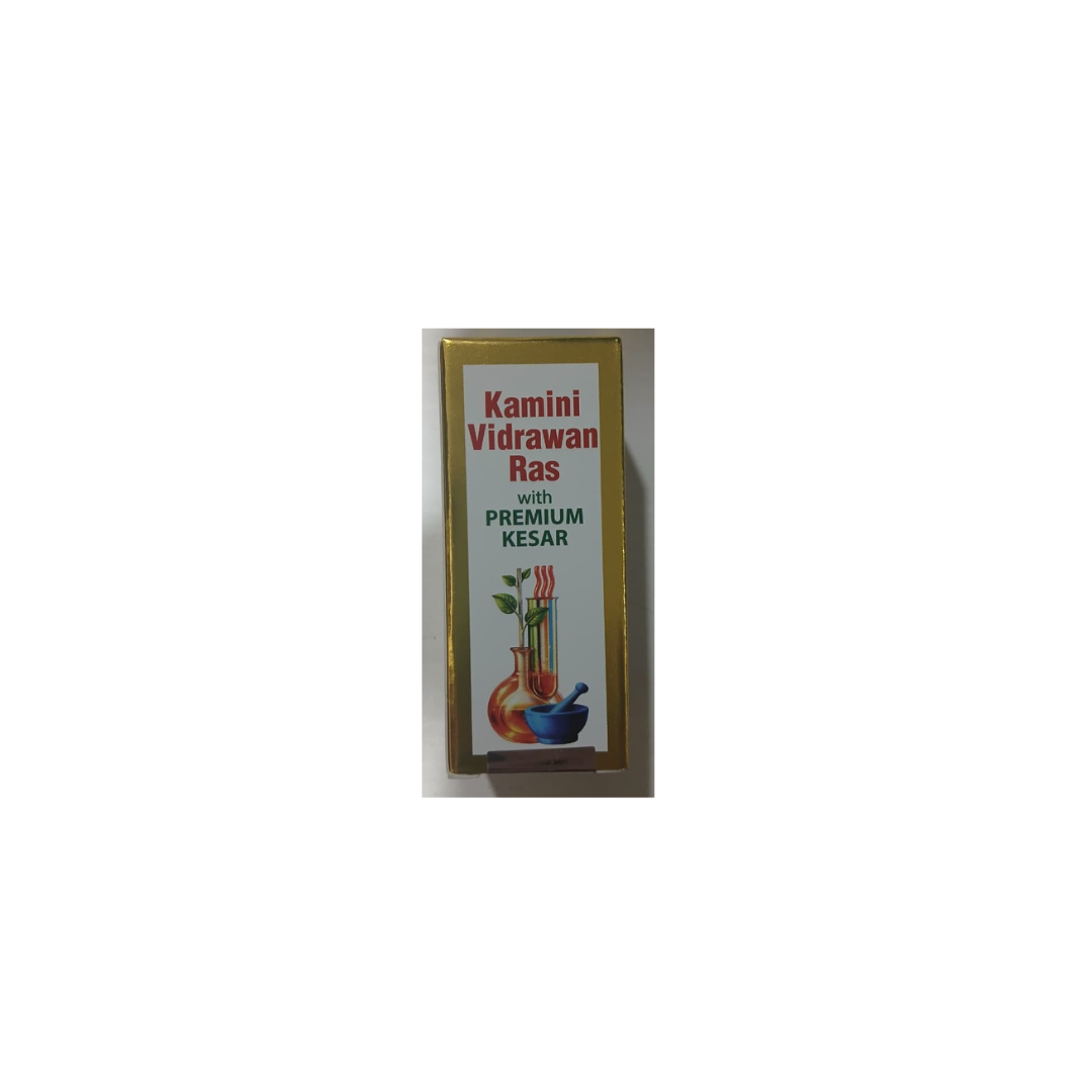 Baidyanath Kamini Vidrawan Ras Keshar Yukta Tablet | Supports Strength, Stamina & Vitality