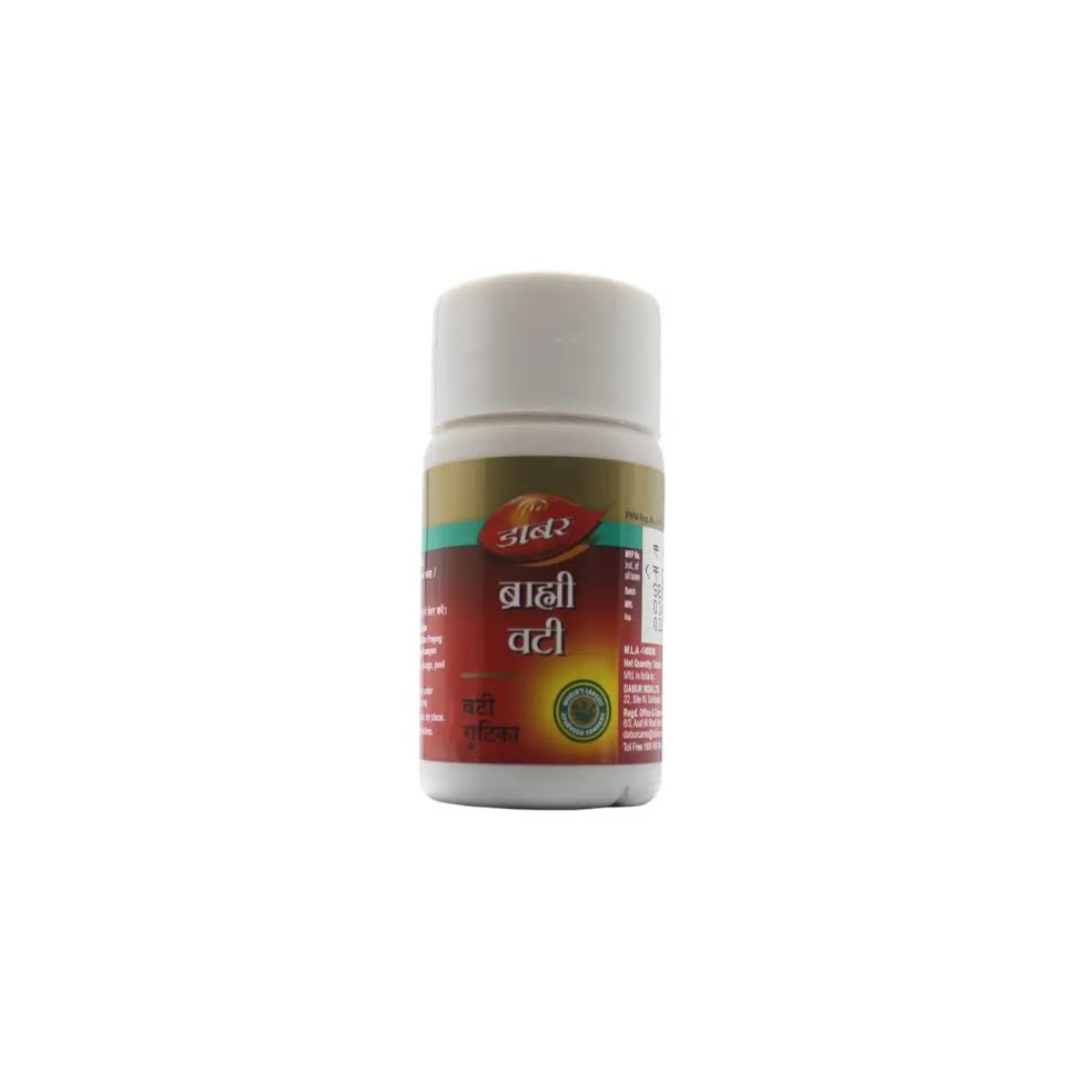 Dabur Brahmi Vati 40 Tablets – Herbal Supplement for Memory & Concentration
