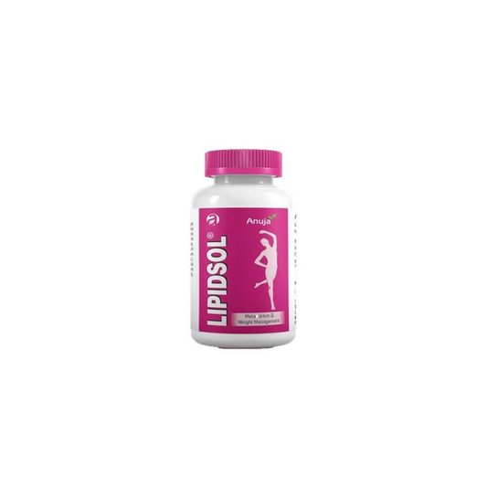 Anuja Lipidsol Capsule 60 Capsules | Ayurvedic Lipid & Heart Health Support Supplement